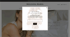 Desktop Screenshot of melindamaria.com