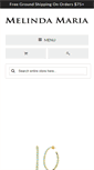 Mobile Screenshot of melindamaria.com
